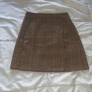 Brandy Melville plaid skirt